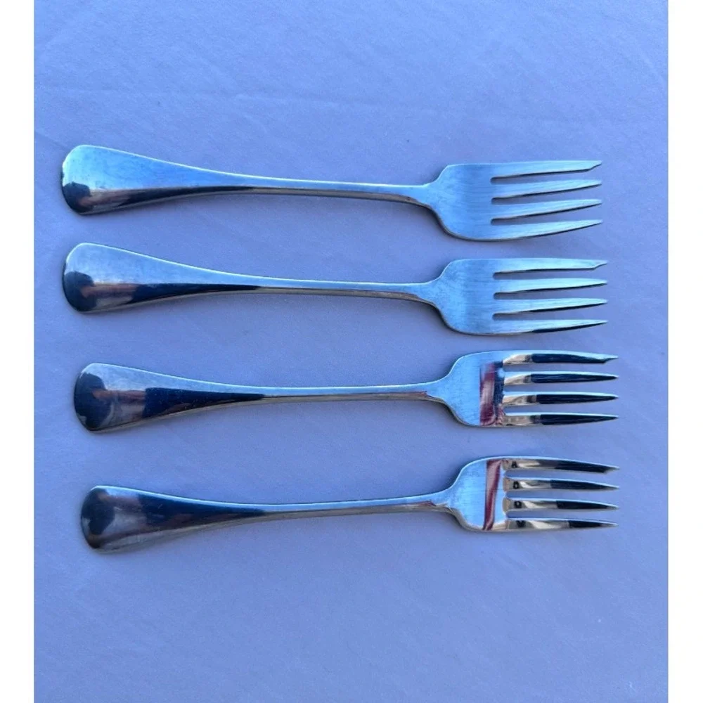 Stainless By Oneida-Cabana Salad Forks Set of 4 6.75